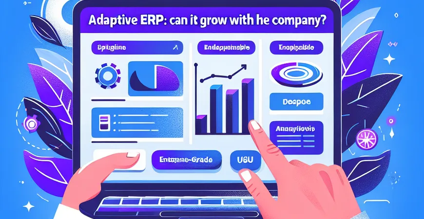 自适应ERP：能跟随企业成长吗？